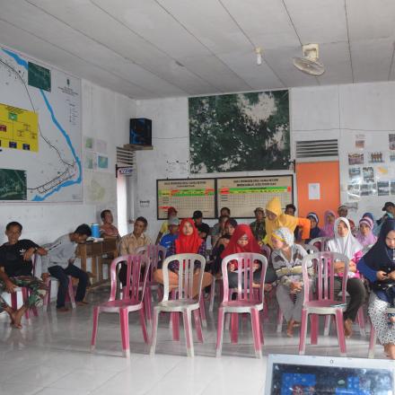 SOSIALISASI PASCA PEMICUAN STBM BANTUAN WC MASYARAKAT DARI KEUANGAN DESA TAHUN 2019