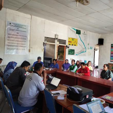 VERIFIKASI KPM BLT DD 2022 DESA NANGA BETUNG KECAMATAN BOYAN TANJUNG