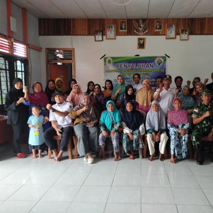 PENYALURAN BLT-DD TRIWULAN IV DESA NANGA BETUNG